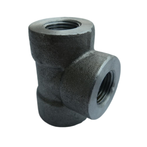 Forged Steel Pipe Fittings ansi b16.11 tee forged carbon steel pipe fitting Manufactory